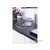 Brennenstuhl Estilo stenski/kotni podaljšek, 6 vtičnic, 2xUSB, 3,1 A, kabel H05VV-F 3G1,5, 2m, srebrno/bel 4007123672837