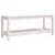 Vrtna klupa bijela 108 x 35 x 45 cm od masivne borovine