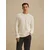DAN FOX APPAREL Pulover Justus off-bela