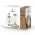 Bergner Stekleni set za sladkor, 2 kosa, 350 ml
