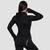 Women‘s Pulse 1/2 Zip Running Sweatshirt Black - GymBeam
