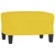 3-dijelni set sofa svjetložuti od tkanine