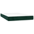 Krevet box spring s madracem LED tamnozeleni 120x200 cm baršun