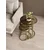 Hanah Home set od 3 pomoćna stola Milas 3, antik / providno staklo