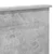 Vidaxl Vzglavje Beton Siva 100 cm Konstruirano leseno