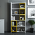Hanah Home Polica 80x170x22cm Belo-Žuta