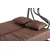MULTIGARDEN MULTIGARDEN Bastenska ljuljaska - lezaljka 2u1 brown