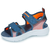 Skechers Sandale za dečake Microspec-Splash, 407034L-NVOR, Tamnoplave