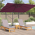 Suncobran Bordeaux Crvena 351 x 250 x 260 cm