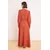 Trendyol Modest Ženska haljina Tctss26Eb00080, Smeđa