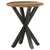 vidaXL Stranska mizica 48x48x56 cm trden predelan les