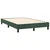 Vidaxl Box spring postelja z vzmetnico temno zelena 120x200 cm žamet