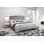 Postelja 14 slim z gumbi - 140x200 cm