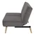 Sivorjava sedežna garnitura 186 cm Swan – House Nordic