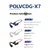 POLVCDG Bluetooth slušalice X7, Bele