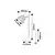 Rabalux Stona lampa Farelia, E14, 35cm, Siva