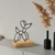 Atelier Del Sofa Dekorativna figura Swell, 22x8x17 cm, Crna