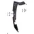 Dekorativni poklopac leve maske 2008-30-00002 za skuter Motovene New Flash HF