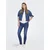 Only Maternity Kavbojke Rose moder denim/siva