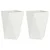 Sadilica 2 pcs Bijelo 50 x 50 x 75 cm Čelik
