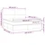 vidaXL Box spring postelja z vzmetnico LED temno siva 160x200 cm blago