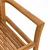 Vidaxl Jedilni stol 4 szt. Rjava 62 x 55 x 94 cm Trden tikov les