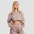 GymBeam Women‘s Aura Cropped Sweatshirt Roux