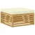 Set vanjskih sofa 6 pcs Bijela i krem 79 x 79 x 37 cm Poliester