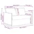 Set sofe 2 pcs Svjetlosiva 136 x 82 x 85 cm Tkanina