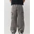 Pull&Bear Kargo kavbojke siv denim