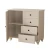 HANAH HOME Bela mat komoda Rb 044 01