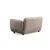 Atelier del Sofa Ugaona garnitura Pavia, 335x335x75 cm, Krem