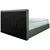 Carryhome POSTELJA Z VZMETNICO 140 cm  x 200 cm , tekstil zelena