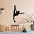 Wallity Zidna dekoracija Yoga 25, 41 x 60 cm, Crna