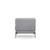 Atelier del Sofa Fotelja Martin 90x95x90cm Siva
