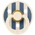 BIBS STUDIO Varalica Pin Ivory Steel Blue, 0-6m, 2 komada, Bež-plave