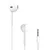 Slusalice za iPhone 6 metalik srebrne 3,5mm