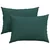 Jastučići za sofu 2 pcs Tamnozelena 70 x 50 cm tkanina