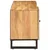 TV ormar s ladicama Smeđa 105 x 33 x 46 cm Čvrsto drvo manga