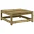 Vrtni tabure 70 x 70 x 30 cm od impregnirane borovine