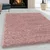eoshop Preproga Sydney shaggy 3000 rose (Varianta: premer kroga 200 cm)