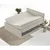 Bež boxspring postelja s prostorom za shranjevanje 160x200 cm Blend – Maison de Reve