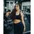 Avenox Ženski sportski top Aura Seamless, Crni