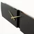 WALLXPERT Zidni sat Origami Metal Wall Clock APS097