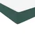 Vidaxl Box spring postelja z vzmetnico temno zelena 160x220 cm žamet