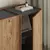 HANAH HOME Samostojeća komoda Dorma Atlantic Pine Anthracite