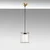Opviq Luster Swank-702-6, O15, 17cm, IP20, Belo-zlatne boje