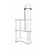 Opviq Podna lampa KS-11121, 17x120 cm, IP20, Crna
