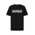 Hugo Majica Dulivio 50467556 Črna Regular Fit