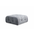 ATELIER DEL SOFA Amaris 2 Seater With Pouffe Grey ugaona sofa